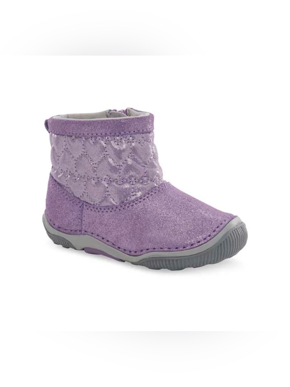 ✨Stride Rite Baby Sparkly Purple Boots